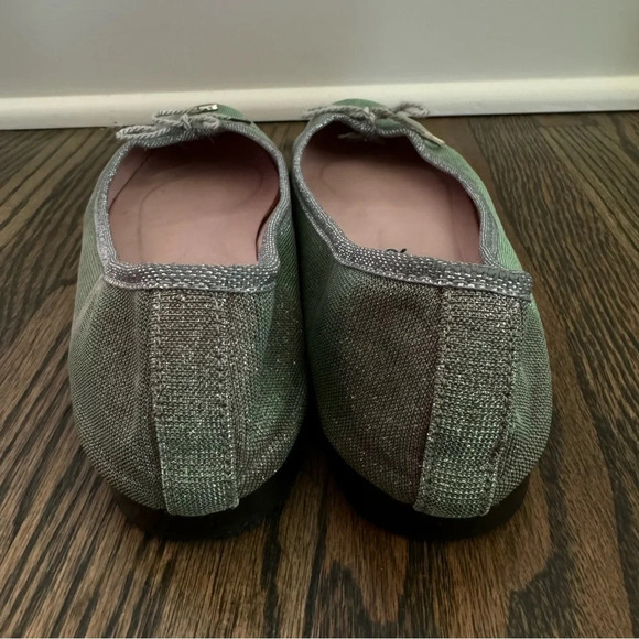 Paul Mayer Attitudes Silver Iridescent Ballet flats size 8 - Picture 6 of 8